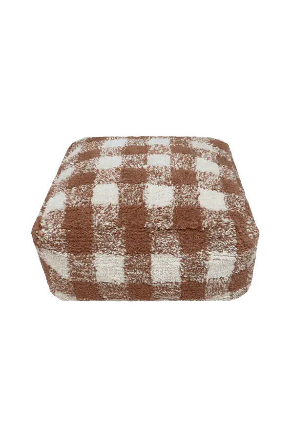 Vichy Toffe Pouffe