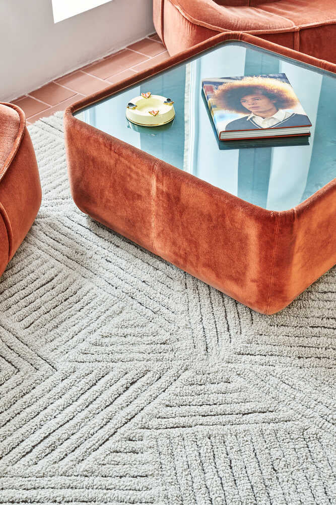 Woolable Almond Valley washable rug