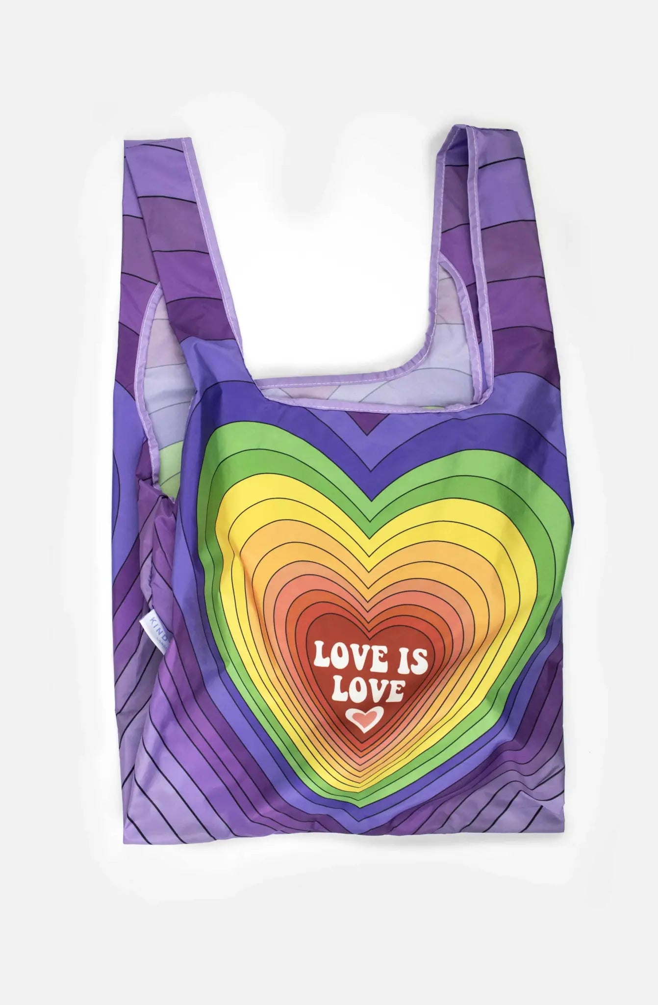 Medium Reusable Bag - Love Rainbow 