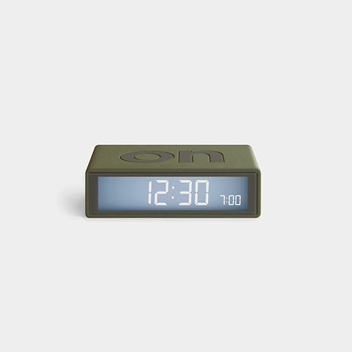  Flip + Travel K9 Kakhi alarm clock