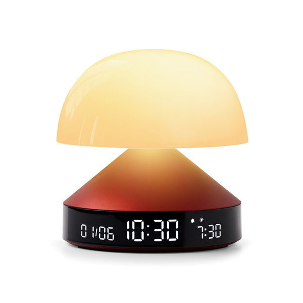 Wekker Lamp - Mina Sunrise Donkerrood 