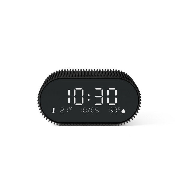 Multifunction Alarm Clock - Ray Matt Black 