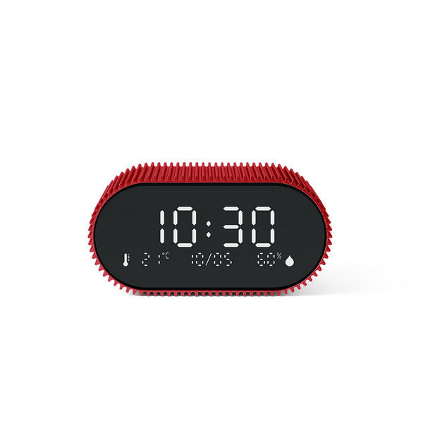 Multifunction Alarm Clock - Ray Sanguine Red 