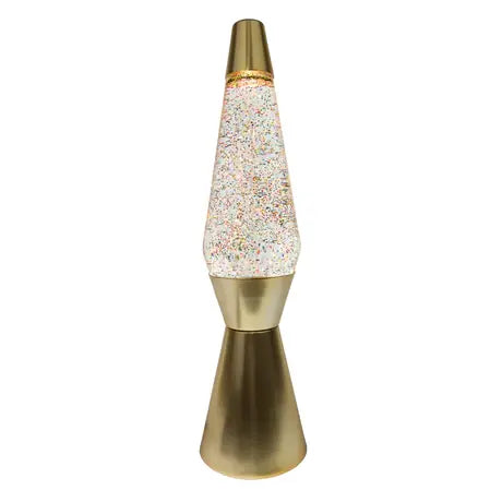 Lavalamp - Bullet Goud & Pailletten 