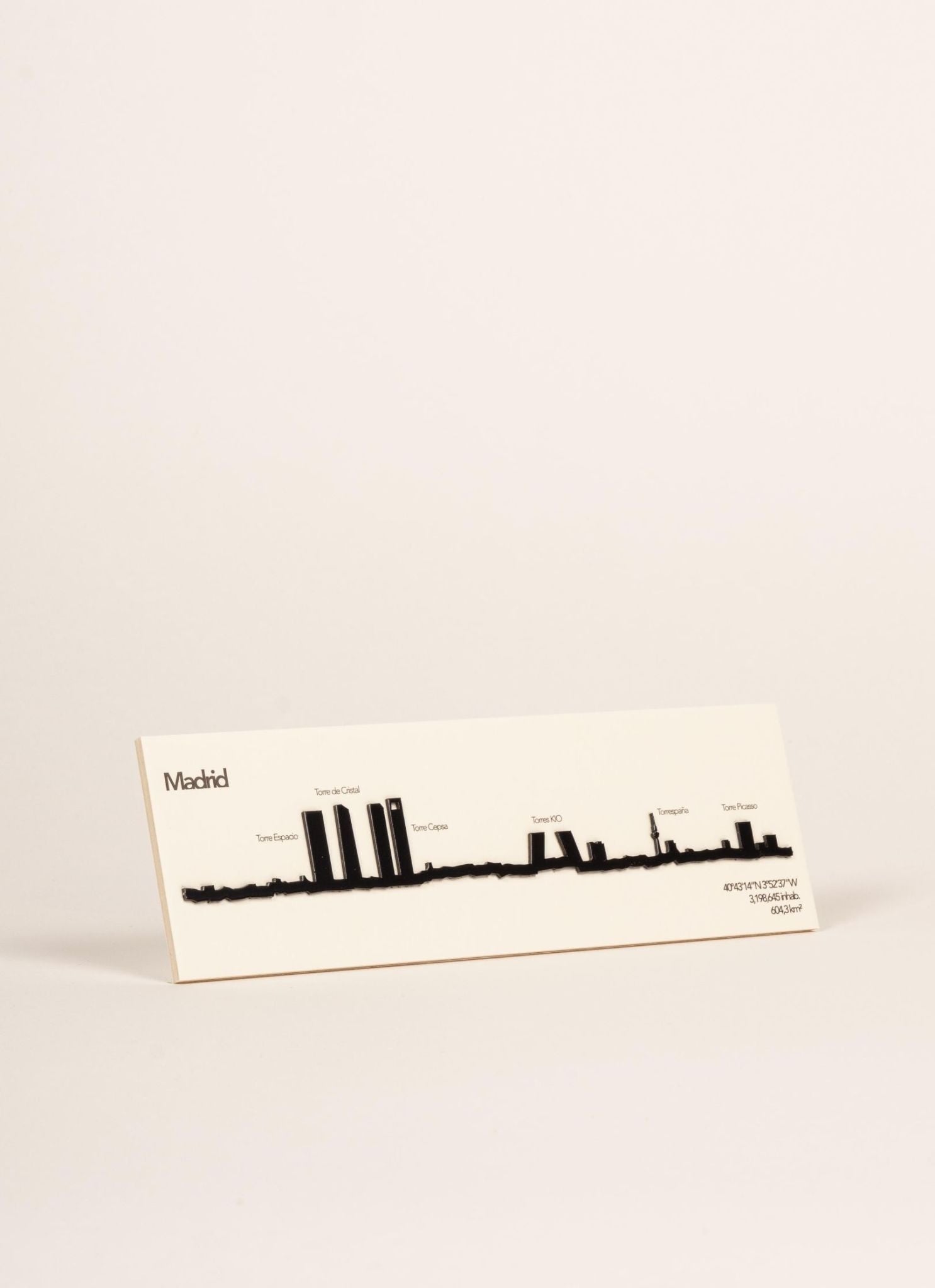 Mini Skyline Madrid - 19 cm