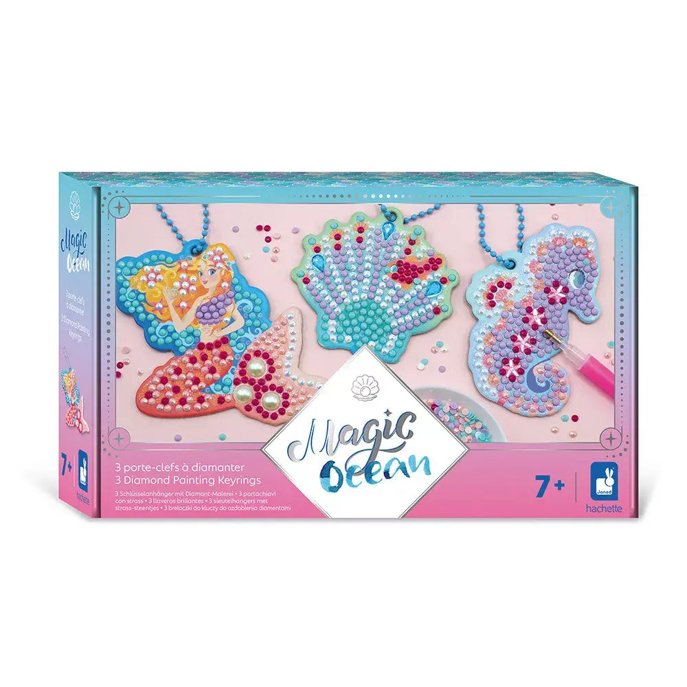 Coffret créatif 3 porte-clés Diamant - Magic Ocean