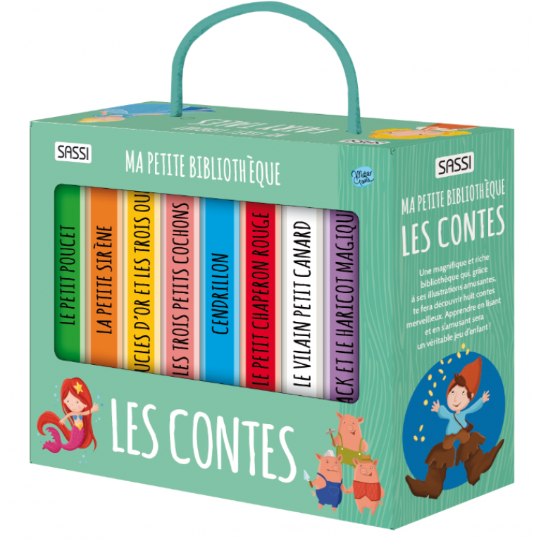 Coffret de Livres Ma Petite Bibliothèque - les Contes