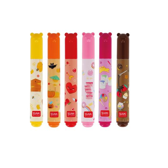 Set of 12 Teddy Friends felt pens