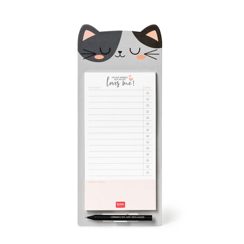 Don't Forget Kitty Magnetic Notepad