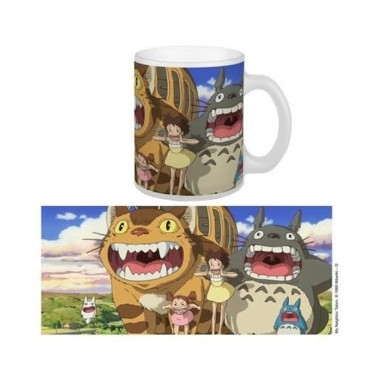 Mug Nekobus & Totoro 