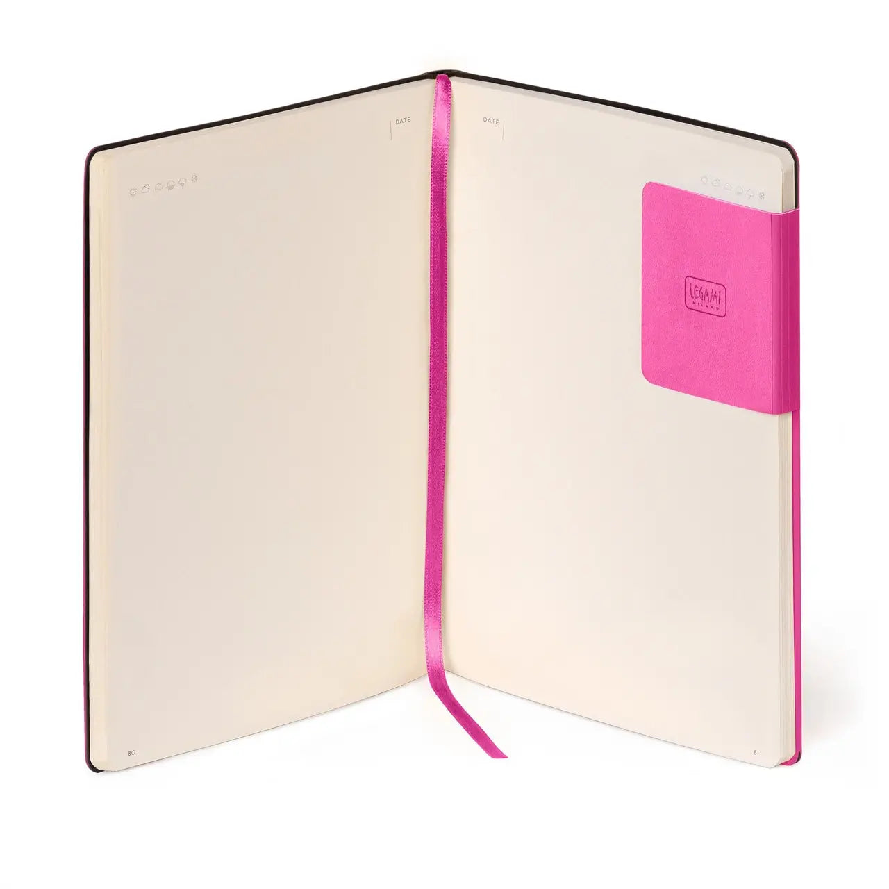 Ruled Notebook - My notebook - large Bougainvillea