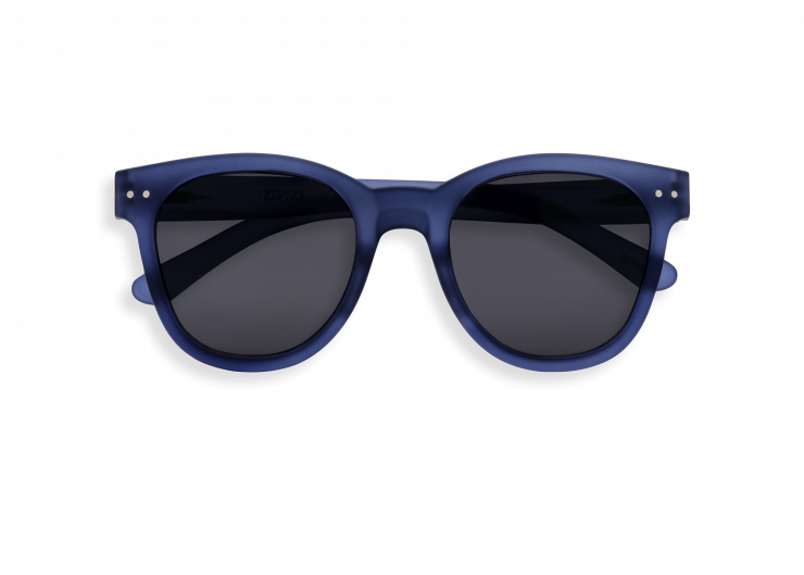 Oversize N Night Blue Sunglasses