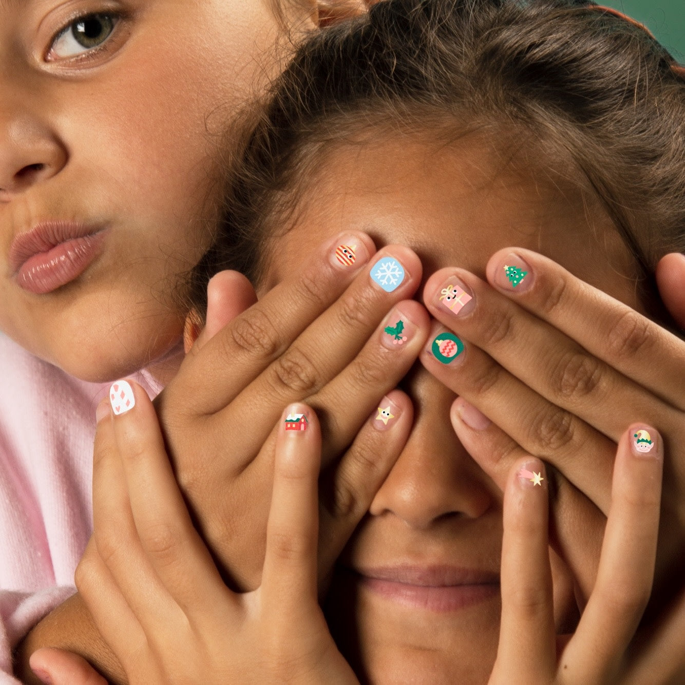 Autocollants pour ongles de noël Ho ho ho