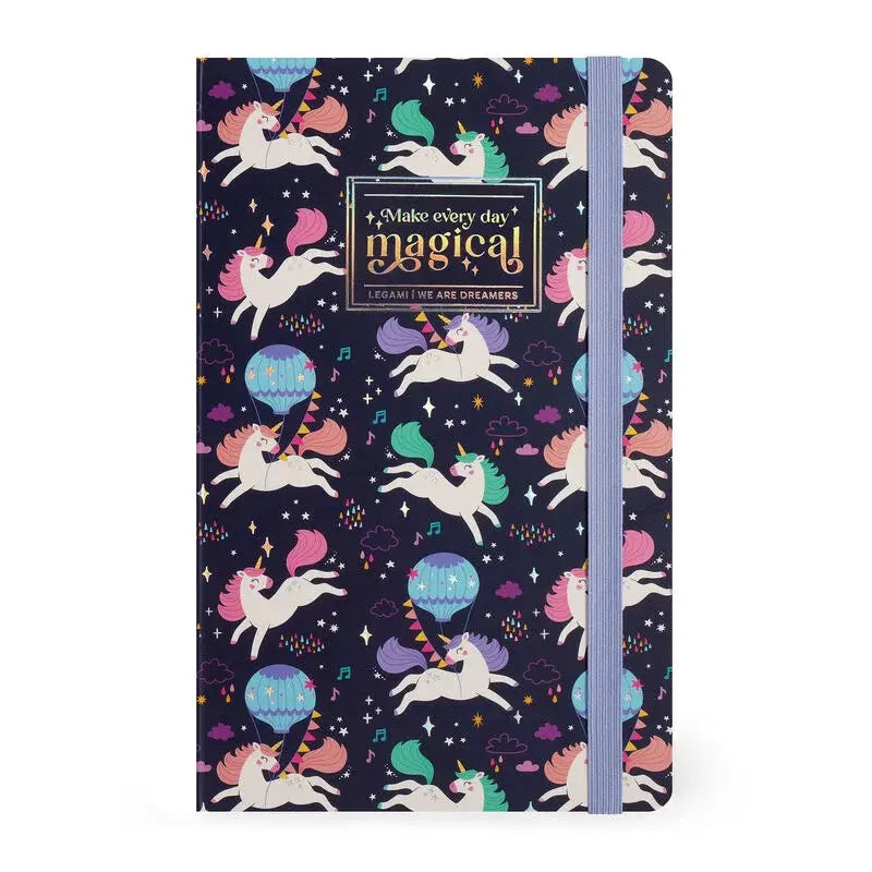 Ruled Notebook - Unicorn - Medium Photo Notebook