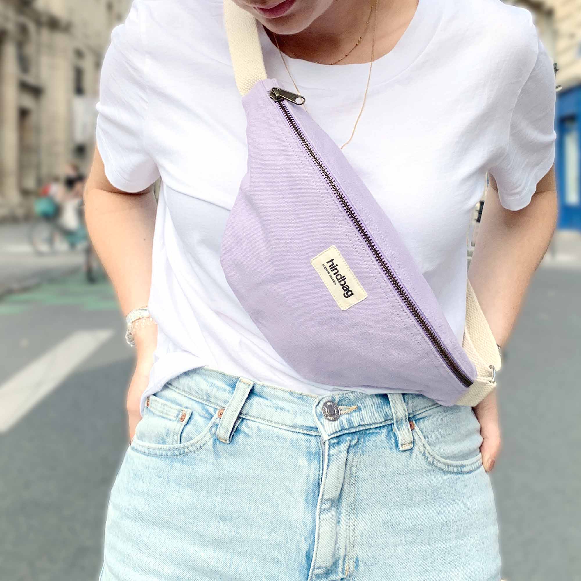 Olivia Banana Bag Lilac