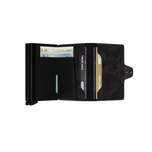 Twinwallet Vintage Black