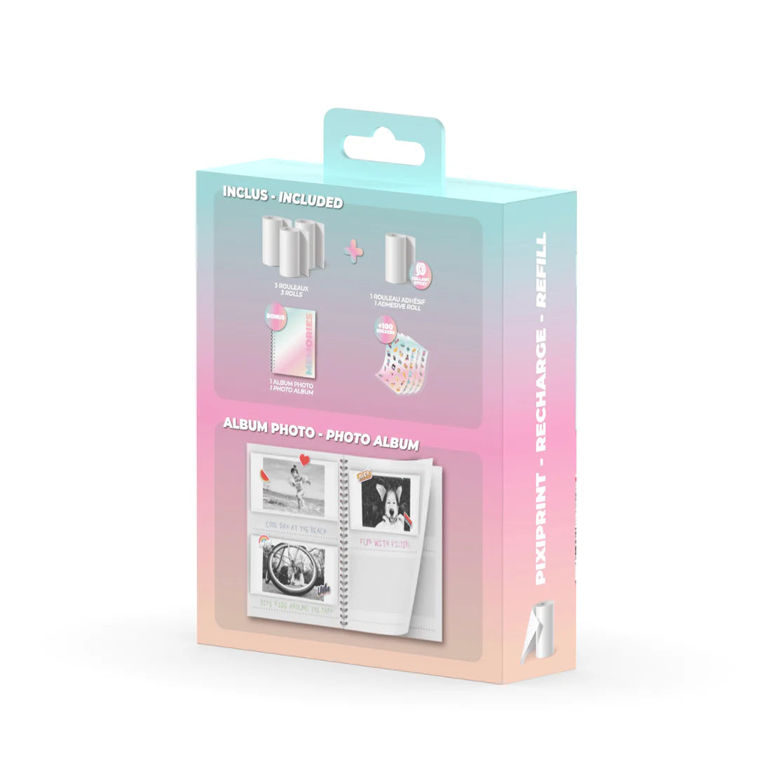 Kit Créatif - Recharge & Album Pixiprint