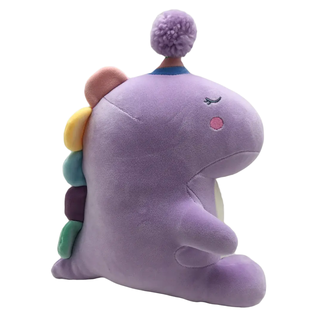 Party Dino Plush Large Purple