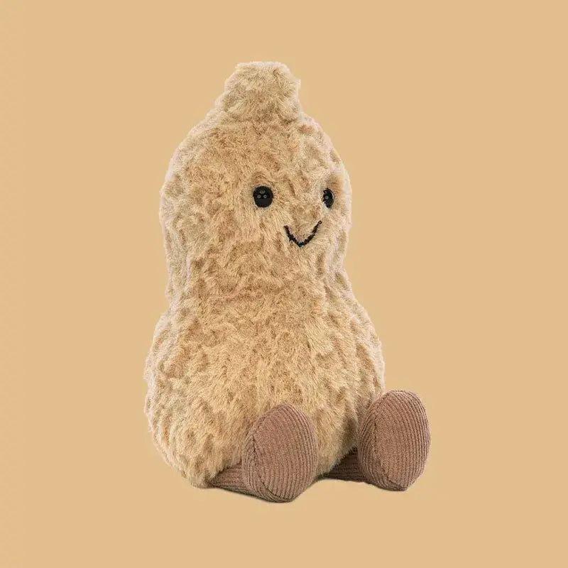 Amuseable peanut cuddly toy