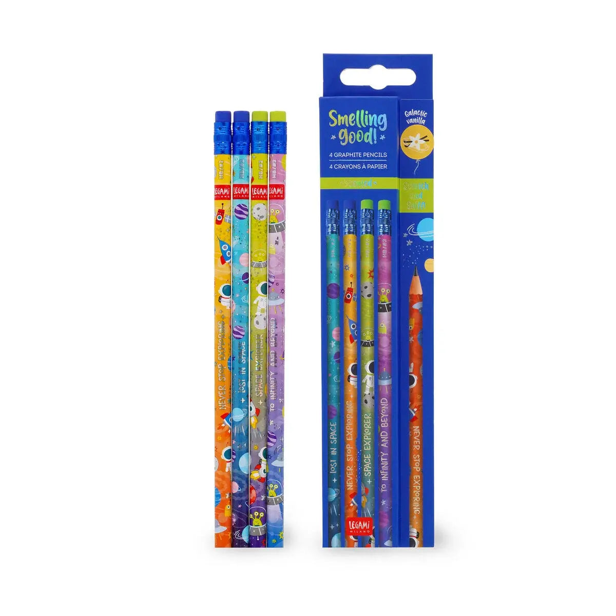 Crayons  Parfumés Space set de 4