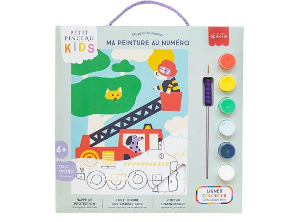 Coffret peinture au numéro enfant - Wouf