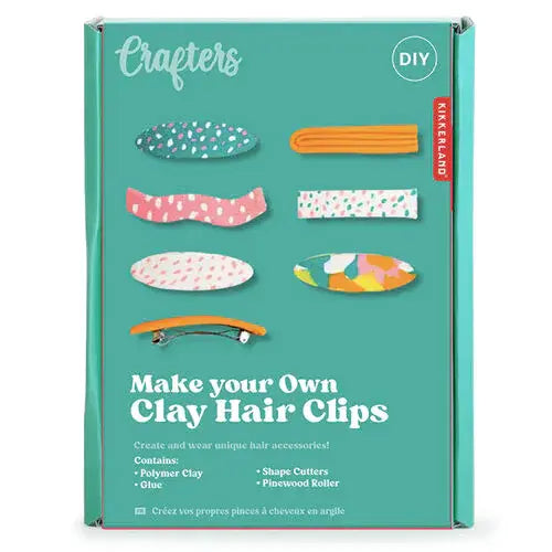 DIY kit for making hair clips