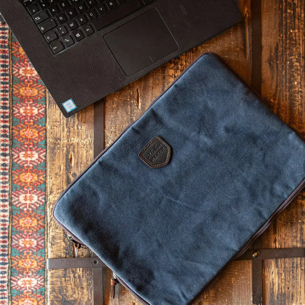 Paxson 13" laptop sleeve - Navy Blue