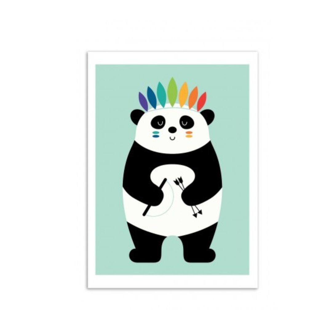 Indian Panda Poster