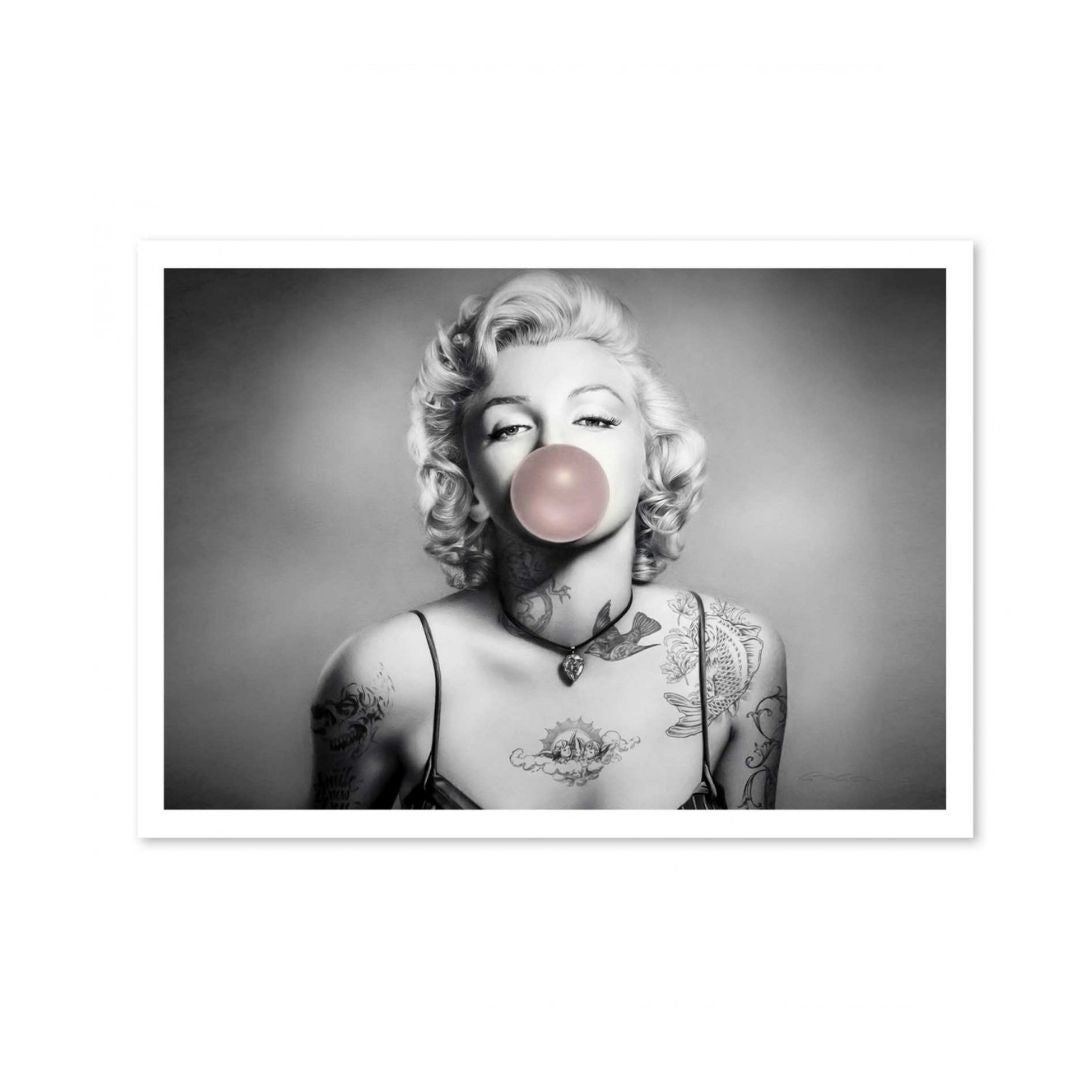 Affiche Bubble Marilyn