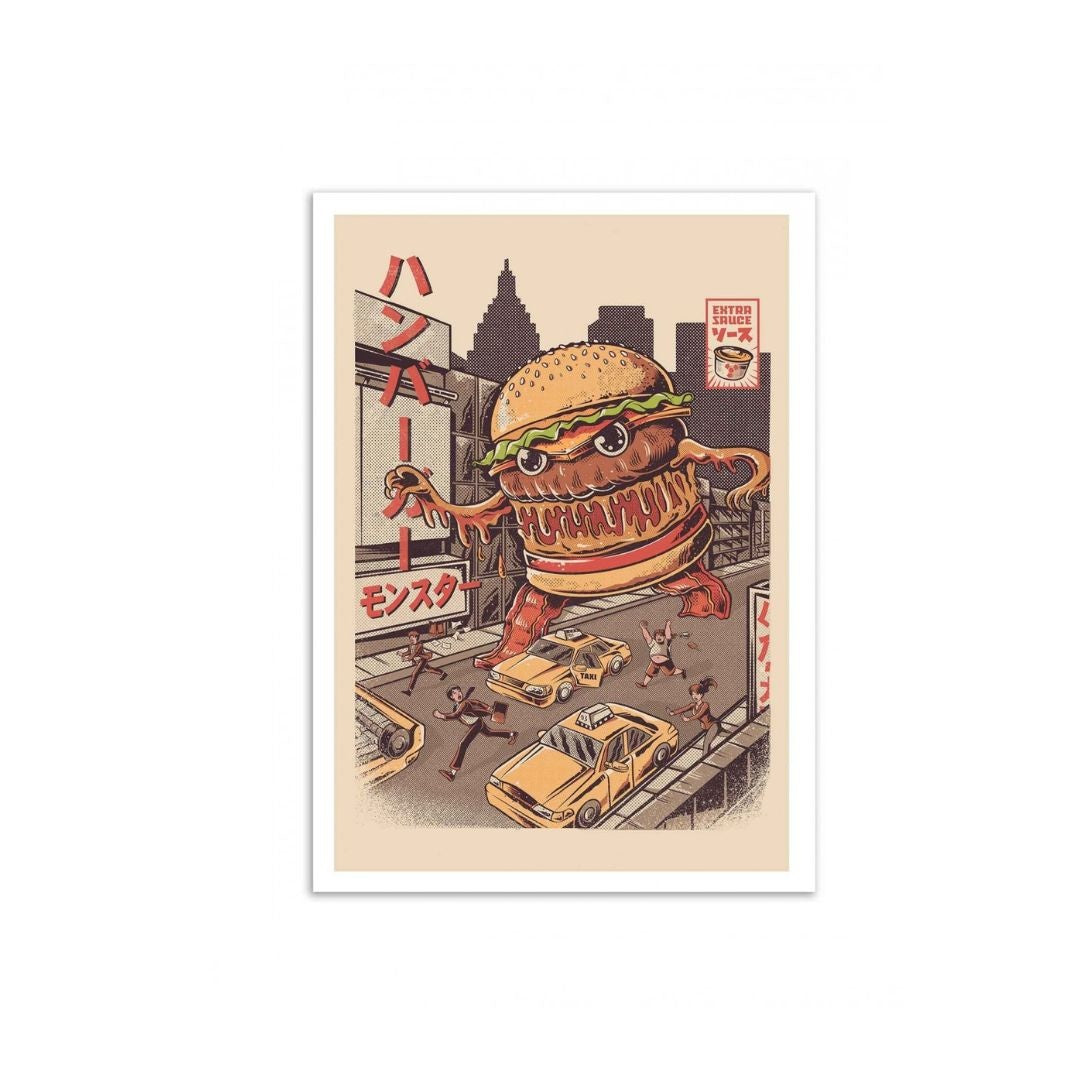 Affiche Burgerzilla