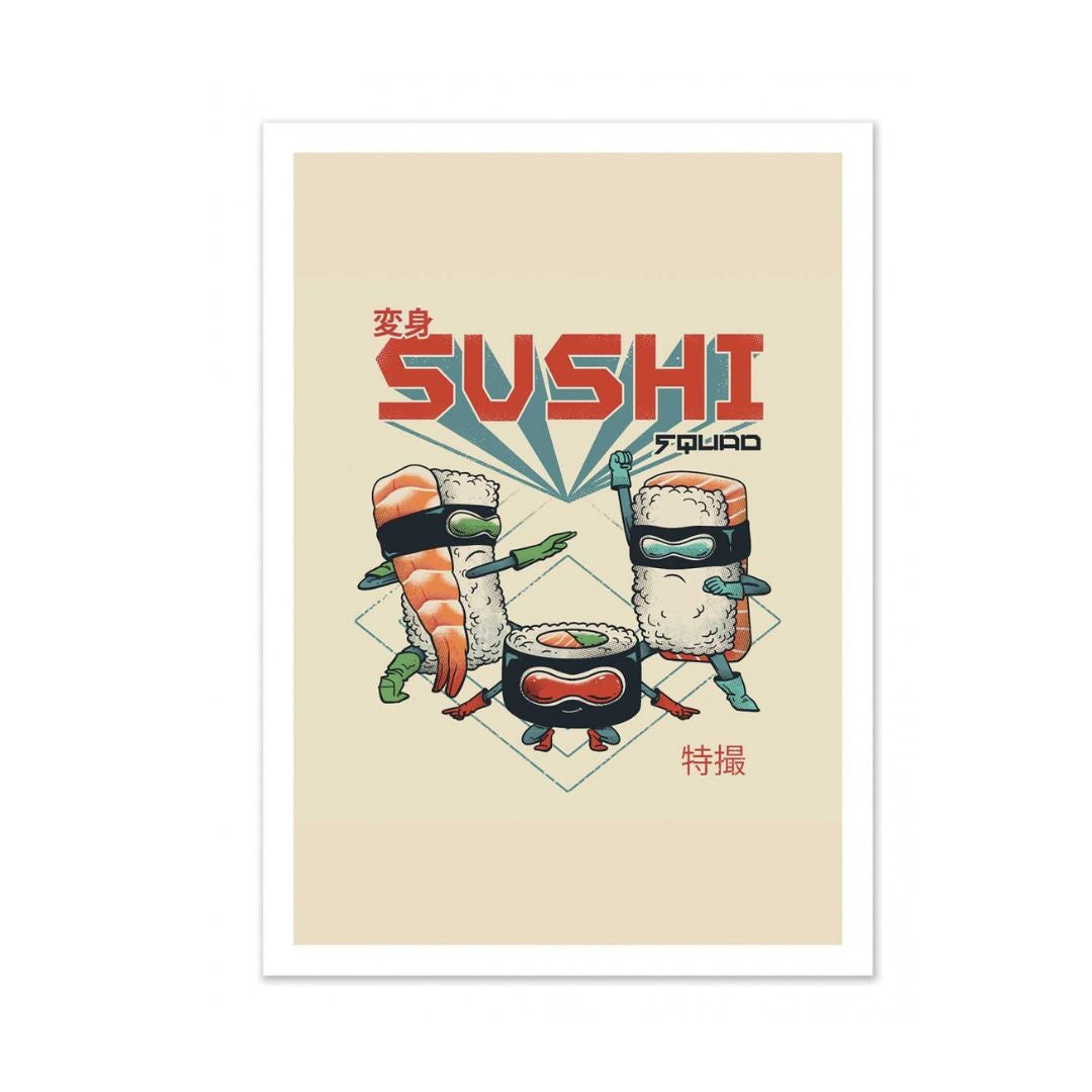 Affiche Sushi Squad