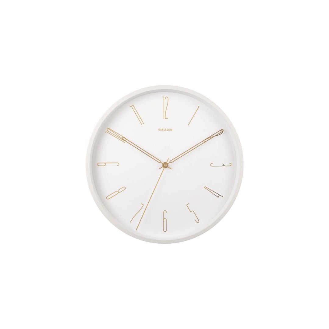 Horloge  Belle - blanc