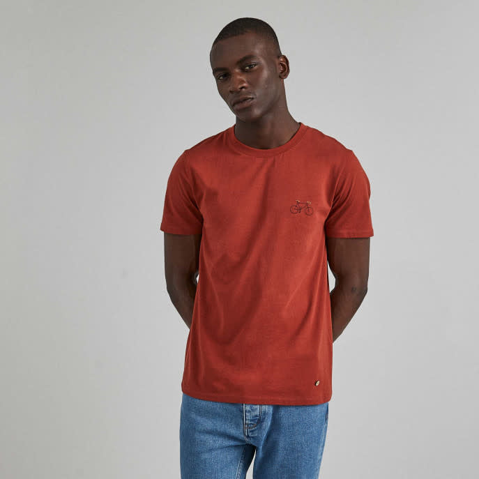 Arcy Fiets Terracotta T-shirt