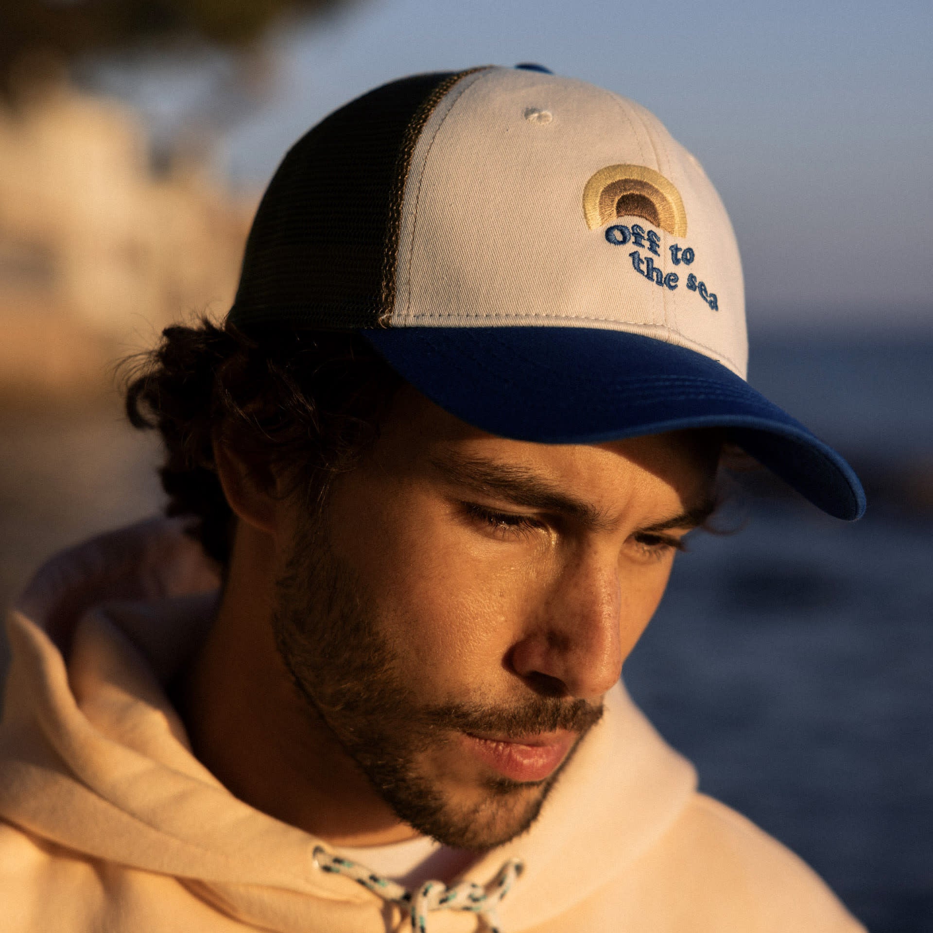 Cotton & Mesh Cap - Off To the Sea 