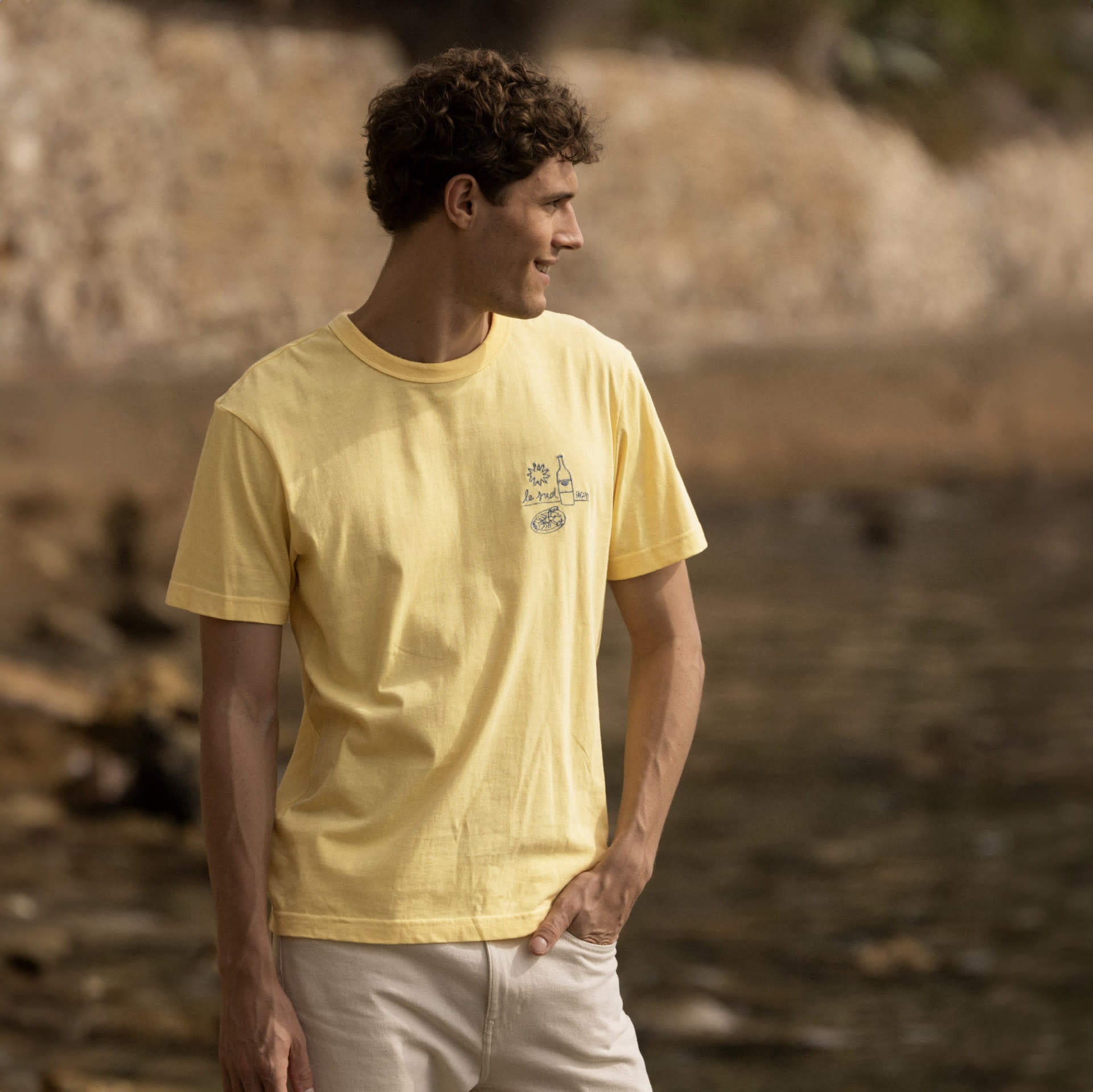T-shirt - Lugny Het Zuiden Gele 