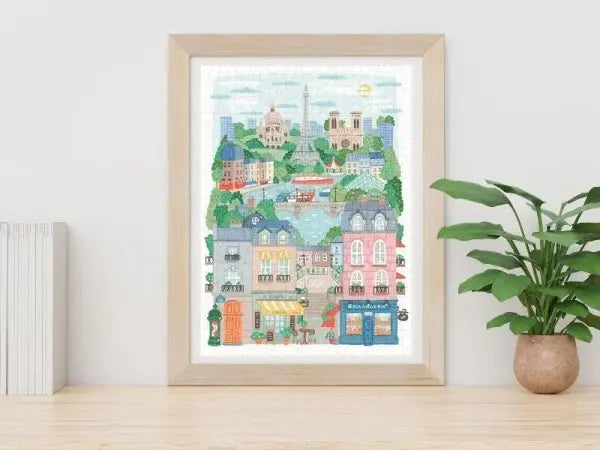 Puzzle Paris par Hoglet&Co - 1000 pièces