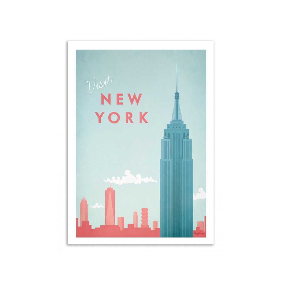 Visit New York poster