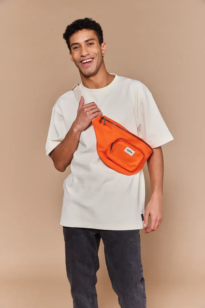 Sac Banane Sofia XL - Coton Bio Holi Orange