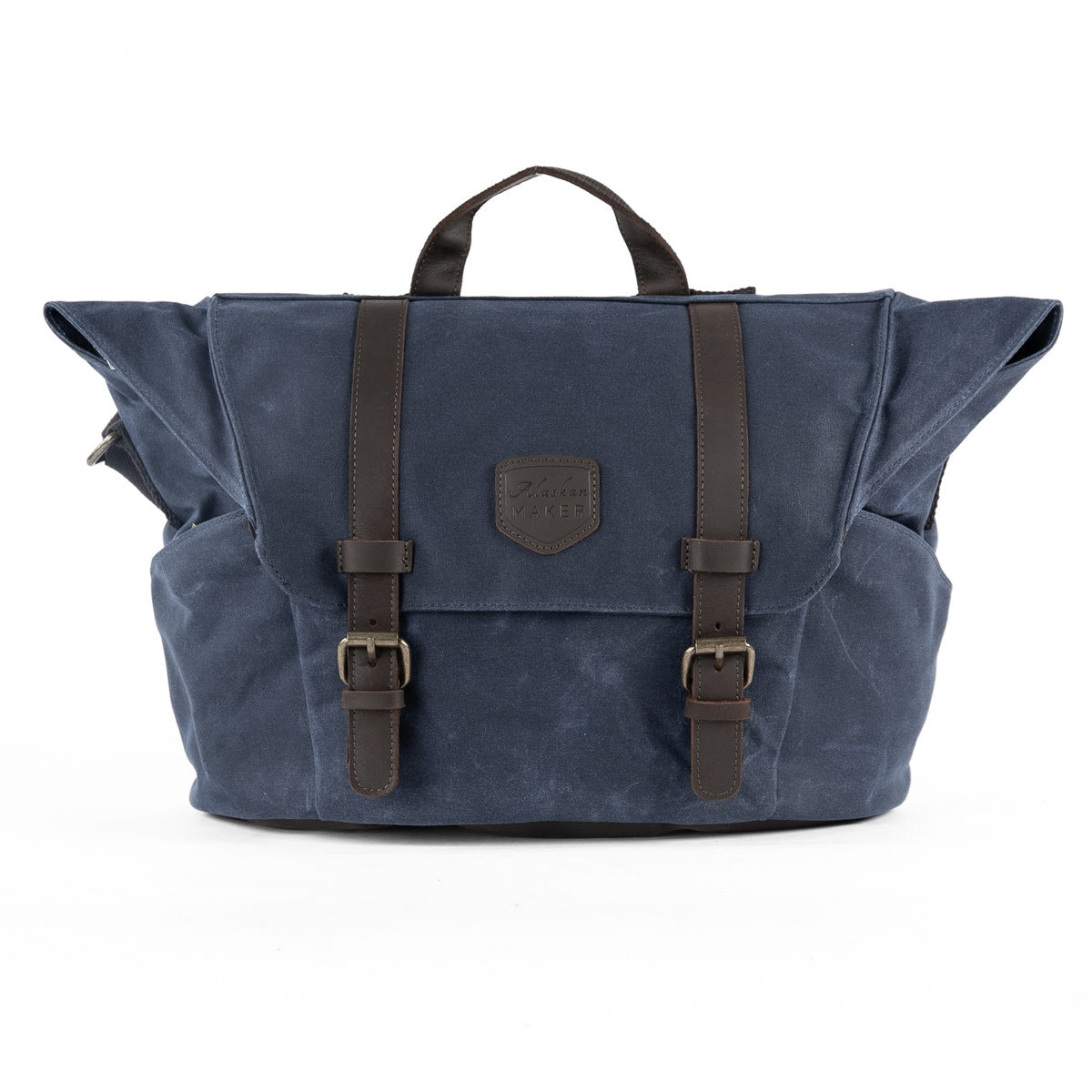 Good Nautica Spinnaker Series Alpine Blue Messenger Style Laptop Bag Satchel $180