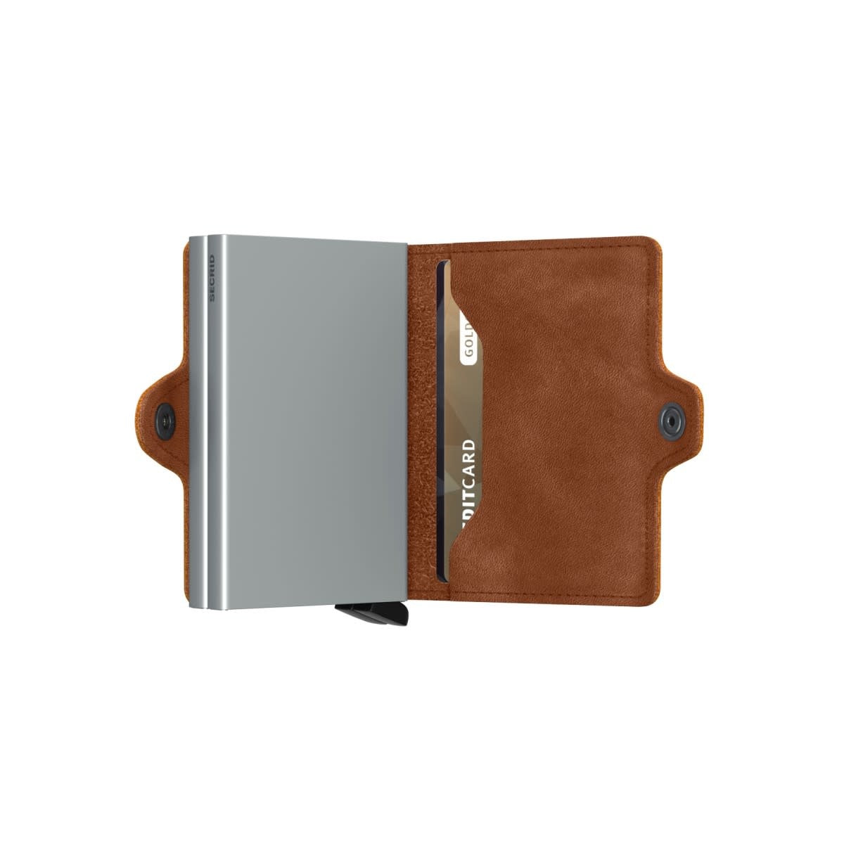 Portefeuille Twinwallet - Vintage Cognac