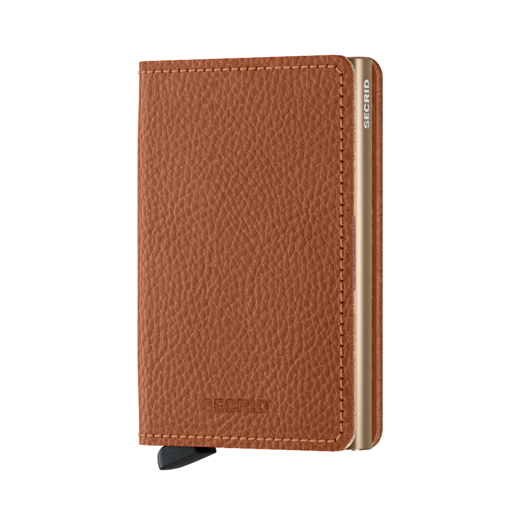 Portefeuille Slimwallet - Veg Caramel Sand