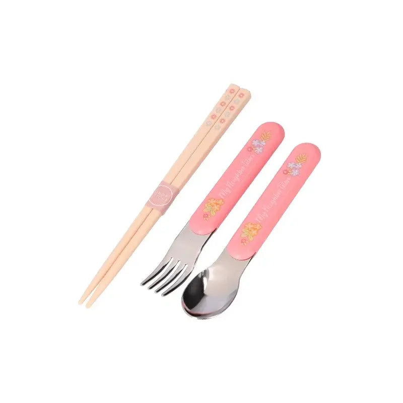 Mei and Totoro Chopsticks Spoon Fork Set - My neighbor Totoro