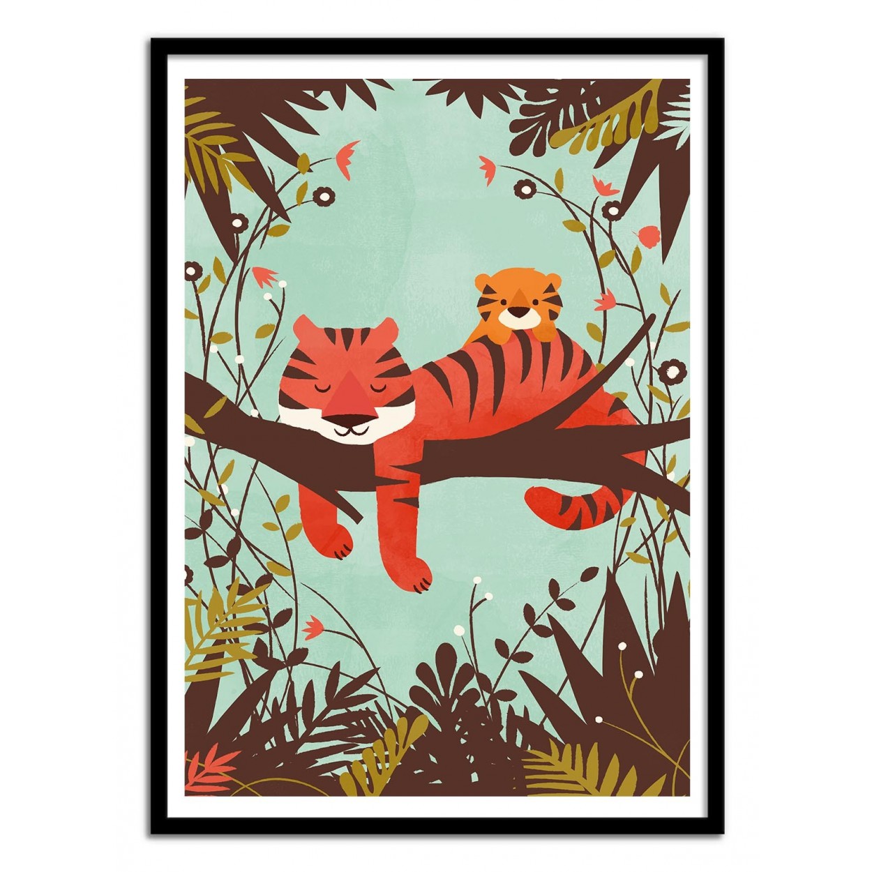 Affiche Sleeping Tiger