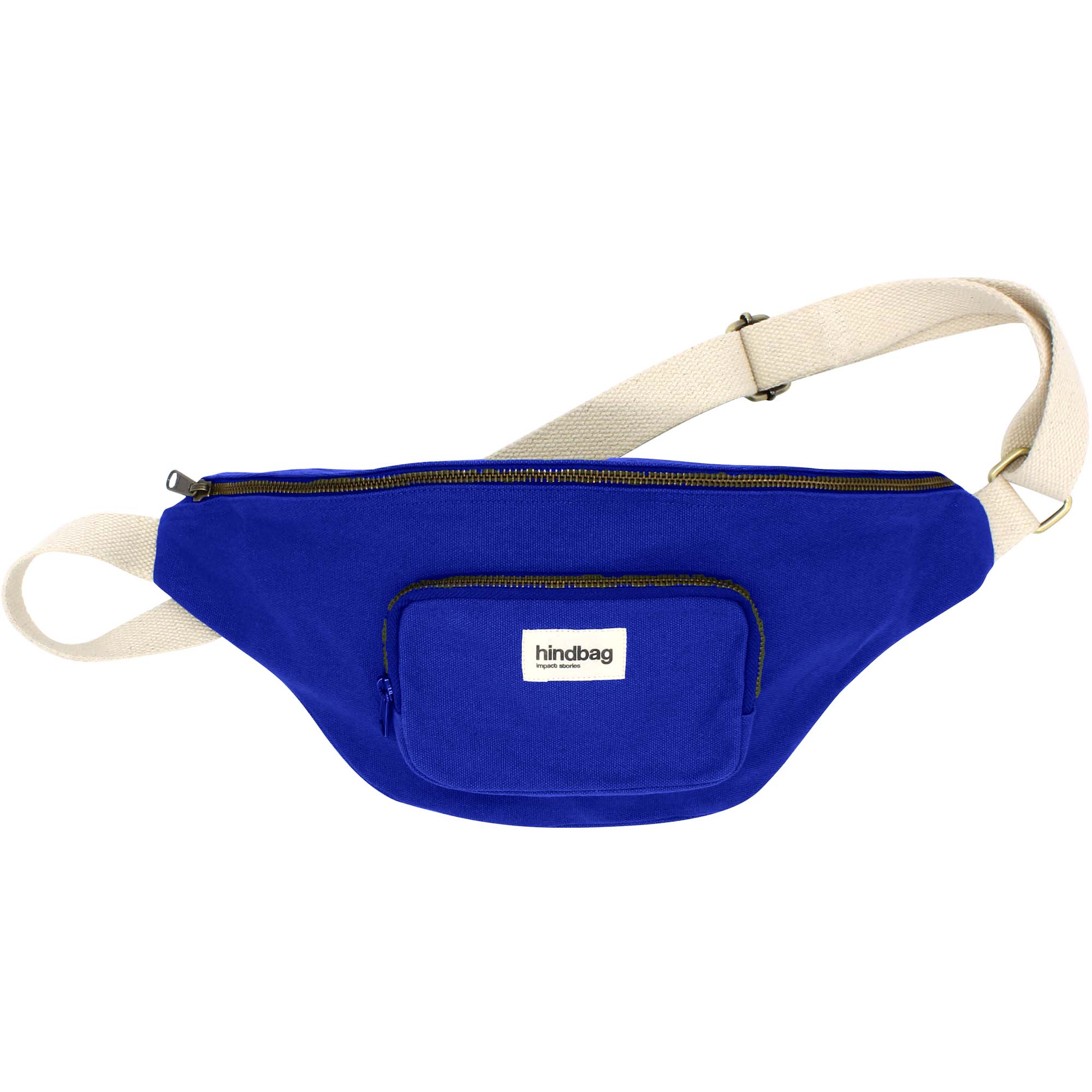 Sac banane bleu sales