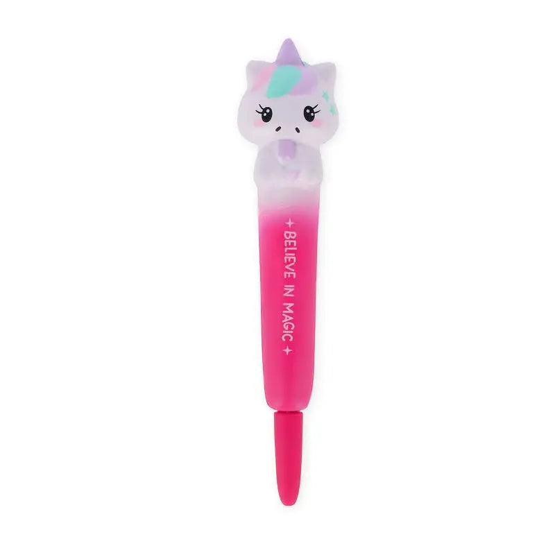 Stylo Encre Gel Anti-Stress Squeezies Licorne