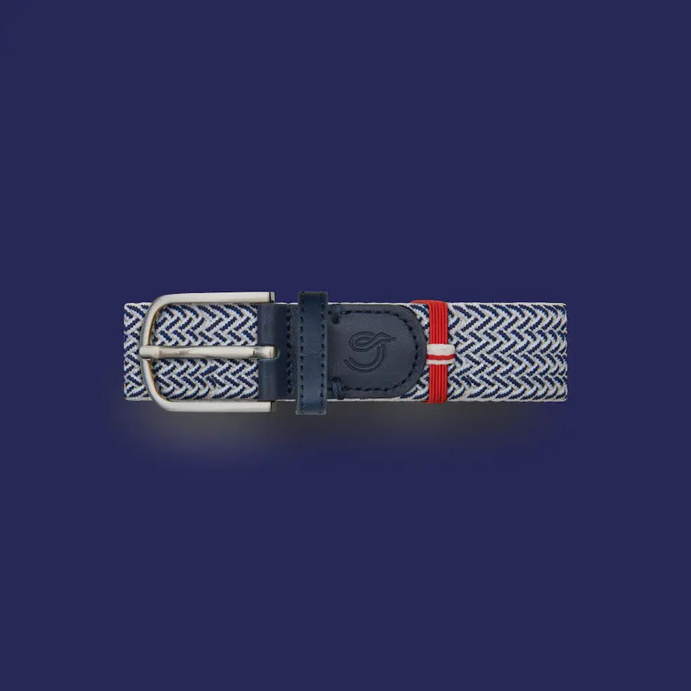 Ceinture Duo - Stockholm -  bleu blanc