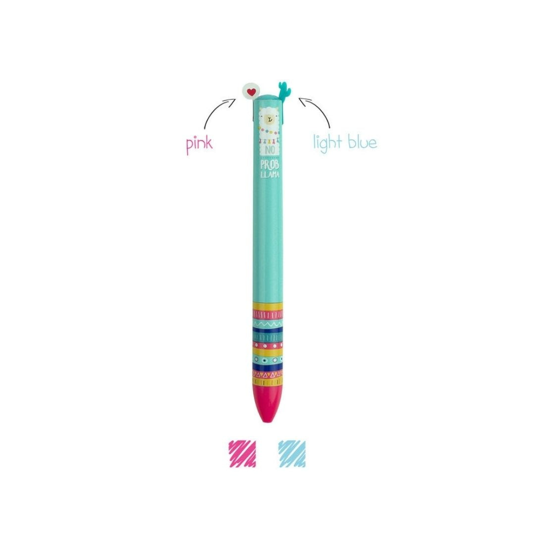 Click & Clack Lama 2 Colour Pen