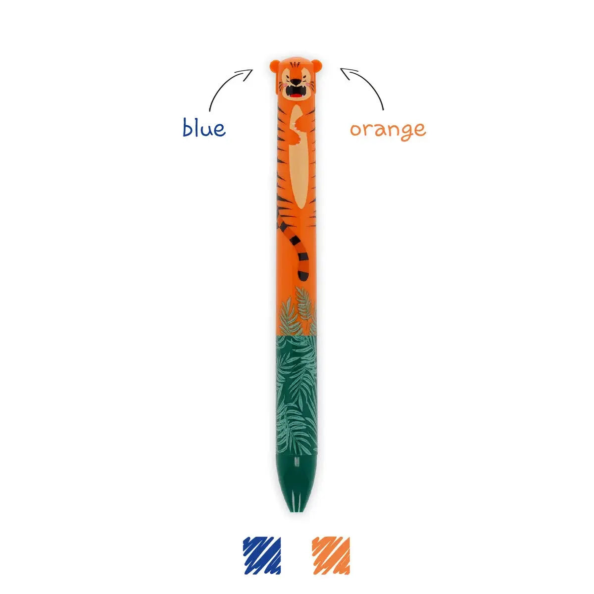 Click&Clack 2 colour pen - Tiger 