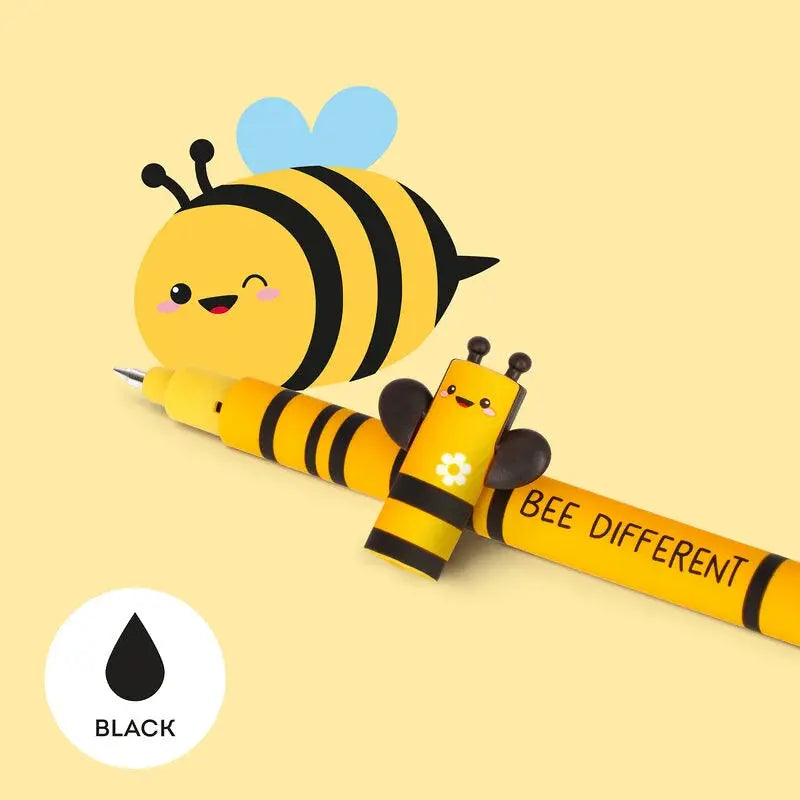 Stylo Effaçable Noir Bee