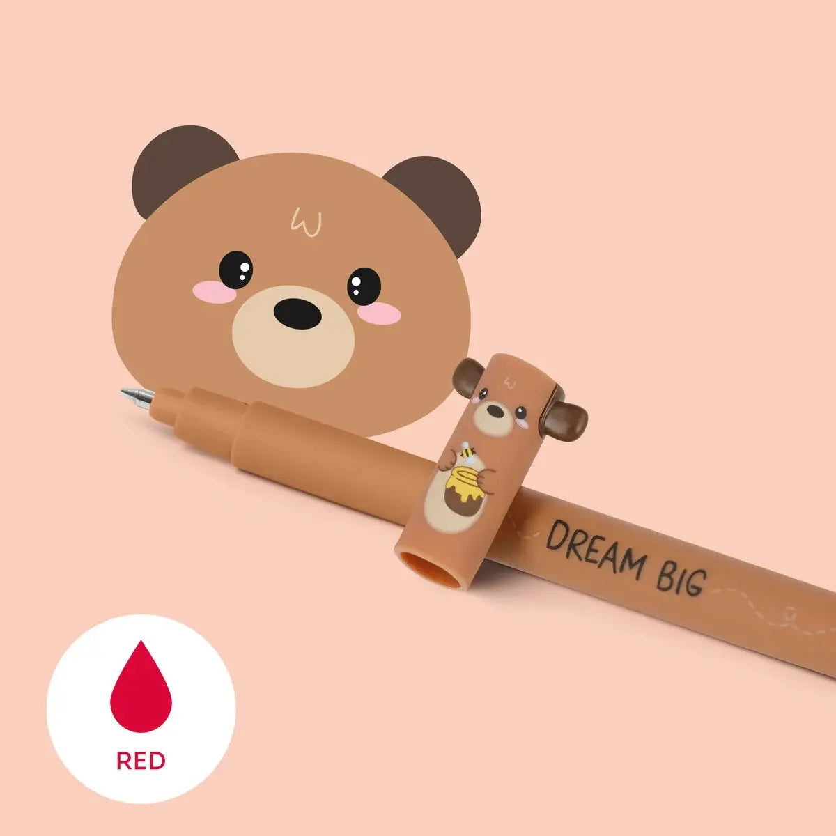 Red Bear uitwisbare pen